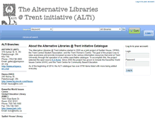Tablet Screenshot of library.sadleirhouse.ca